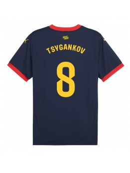 Girona Viktor Tsyhankov #8 Auswärtstrikot 2024-25 Kurzarm